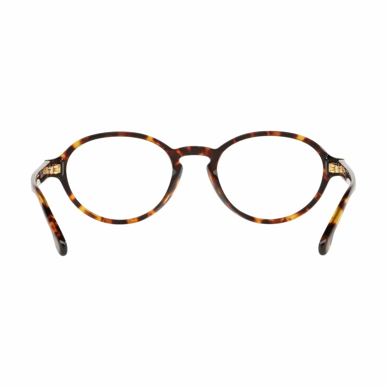 Versace VE3259-5276 Havana Oval Women's Plastic Eyeglasses featuring a stylish full-rim design in a chic Havana color.